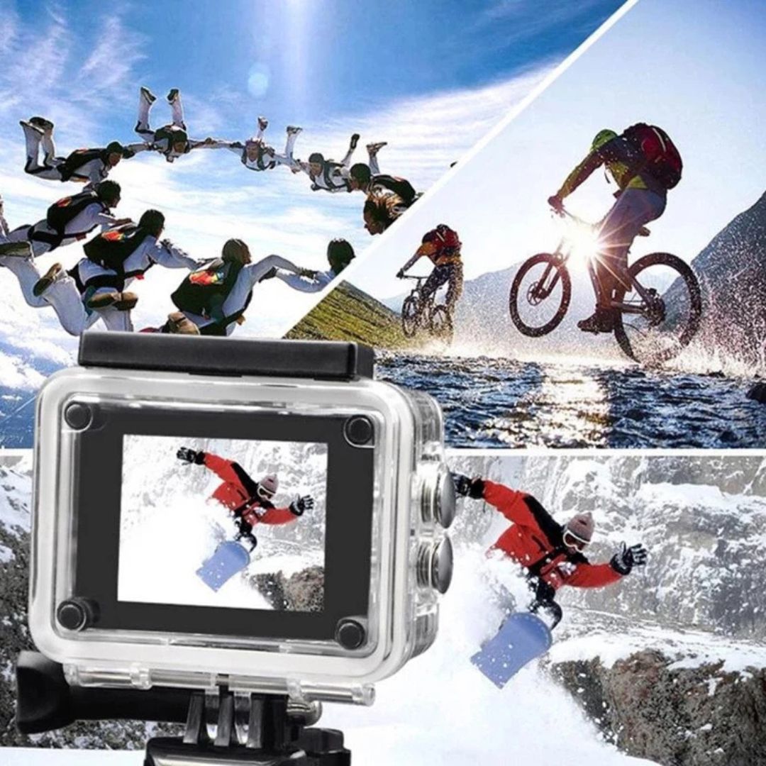 🌊📸 Cámara 4K Sumergible: ¡Graba tu aventura en alta definición! 🚀