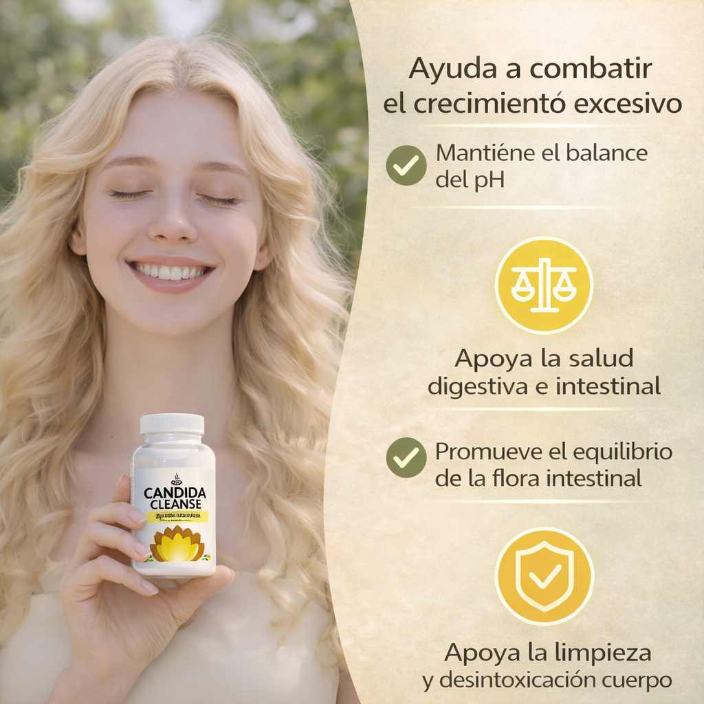 Candida clense Pure Peak™ | 60 capsulas