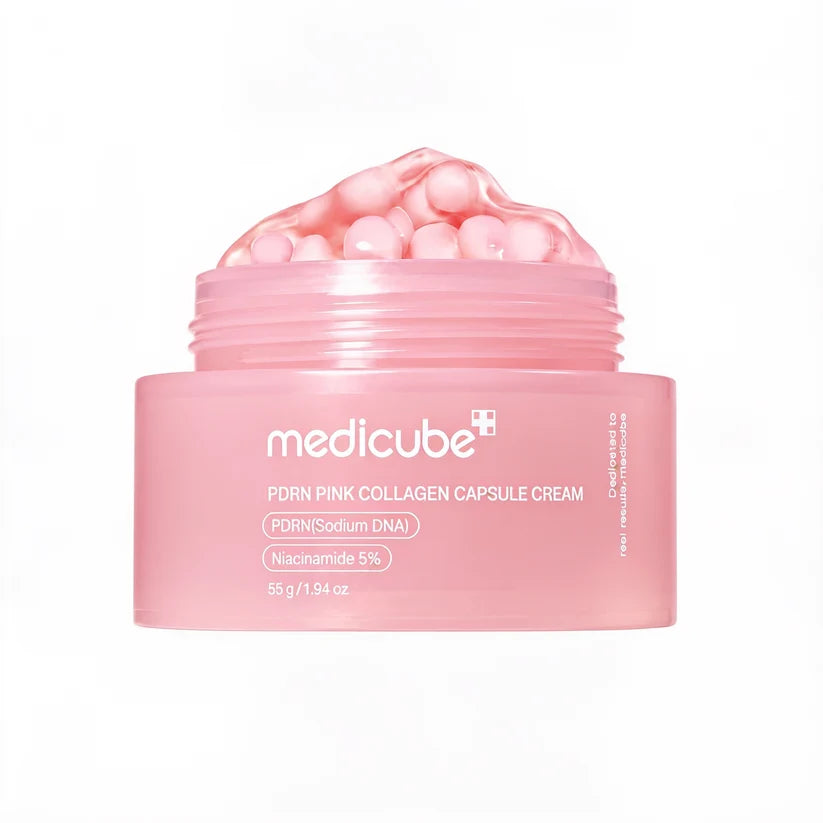 MEDICUBE PDRN PINK CREAM 60ML | 3 INGREDIENTES ACTIVOS