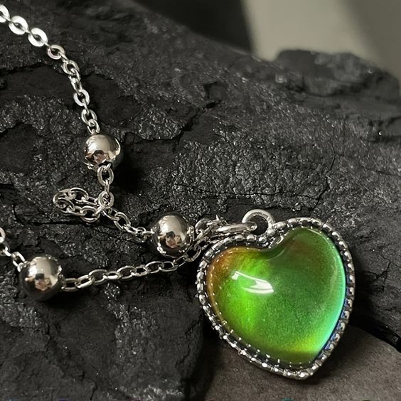 Collar Corazón Emociones Serenity™ | + caja de regalo premium