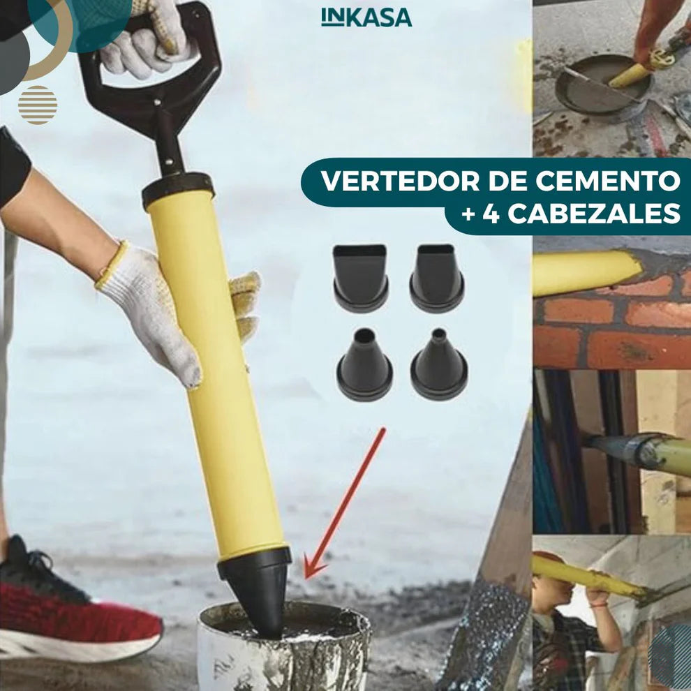 🔧 Vertedor de mezcla Douglas: Precisión, limpieza y ahorro en cada vertida 🧱💰