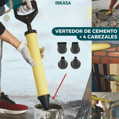 🔧 Vertedor de mezcla Douglas: Precisión, limpieza y ahorro en cada vertida 🧱💰