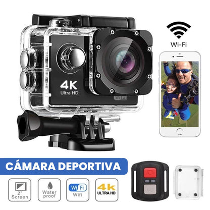 🌊📸 Cámara 4K Sumergible: ¡Graba tu aventura en alta definición! 🚀