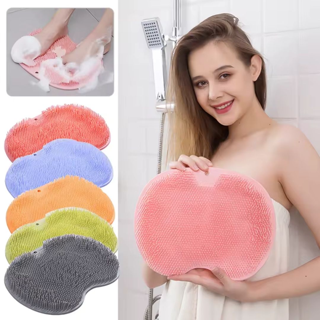 Tapete de Ducha Exfoliante x2 und – Limpieza real sin agacharte 💧🧽