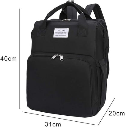 🎒👶 Pañalera 3 en 1: organiza , transporta  y cambia con facilidad