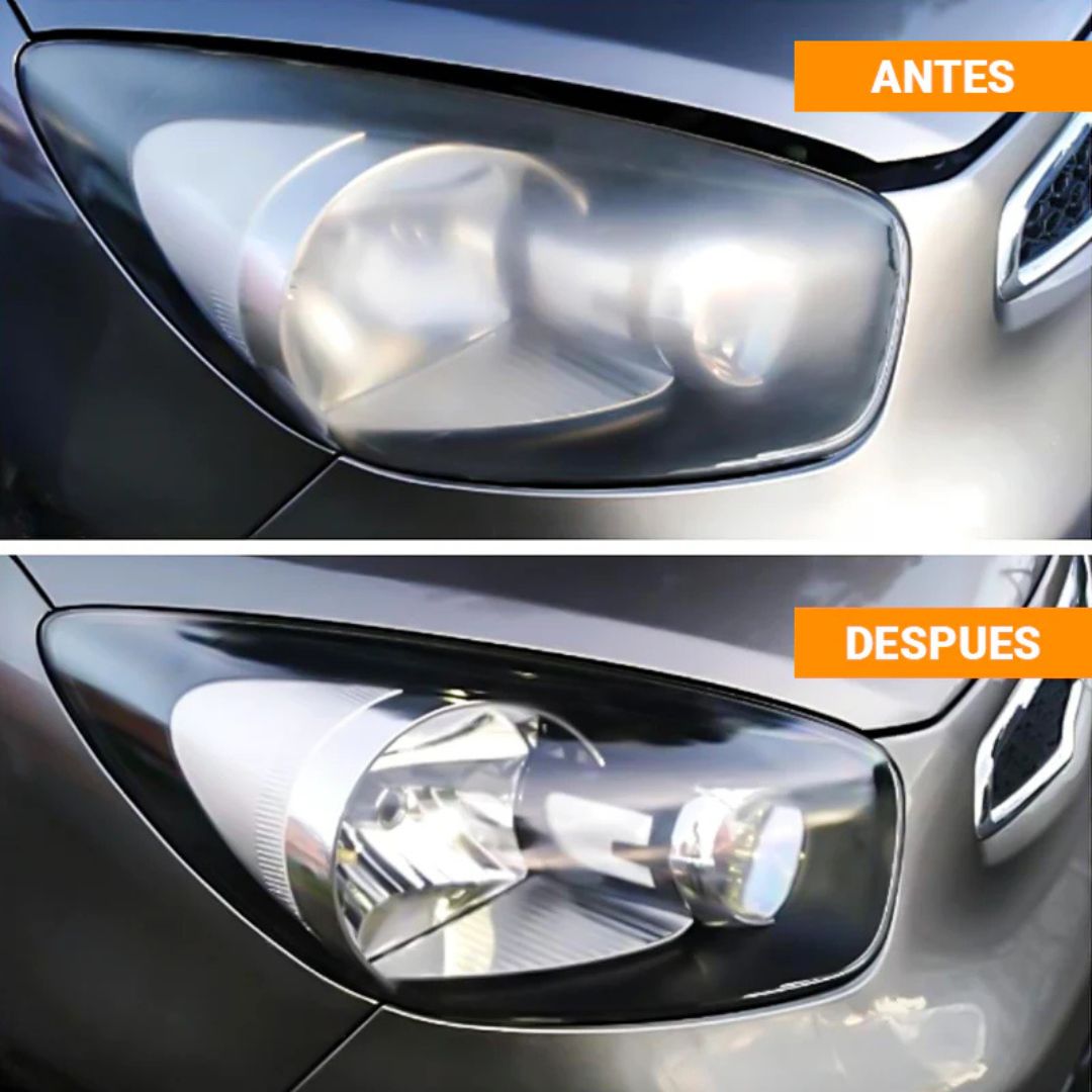 💡 Restaurador de Farolas King Wax – Deja tus faros como nuevos en minutos