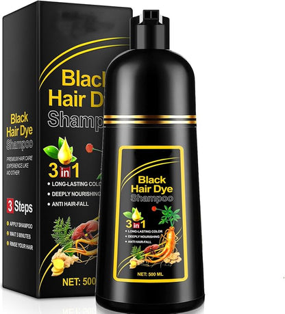 Shampoo Cubrecanas Hair Dye™| Resultado inmediato