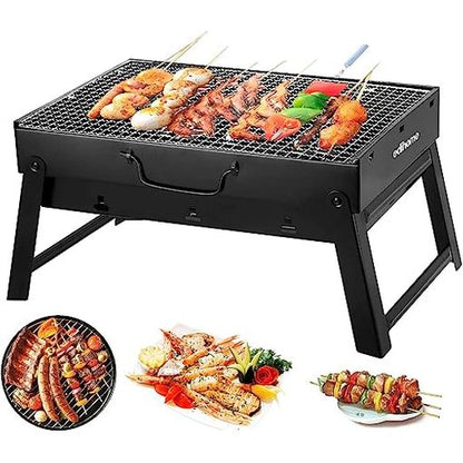 Asador Plegable Portátil – Liviano, Compacto y Fácil de Usar