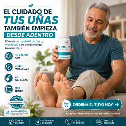 PUREHEALTH FUNGUS ELIMINATOR | X 60 CAPSULAS
