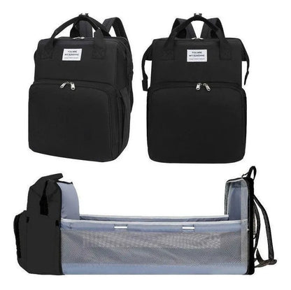 🎒👶 Pañalera 3 en 1: organiza , transporta  y cambia con facilidad