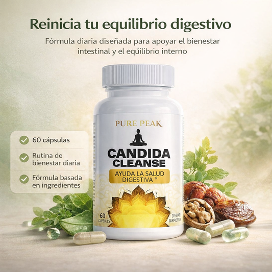 Candida clense Pure Peak™ | 60 capsulas