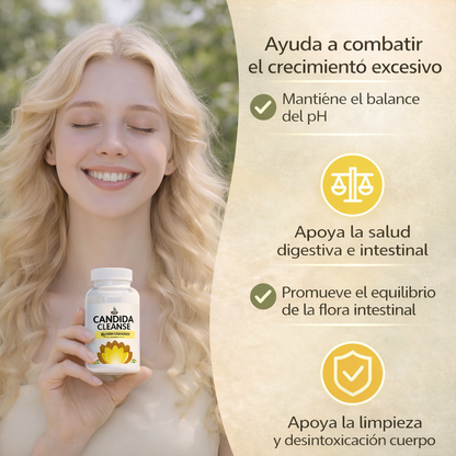 Candida clense Pure Peak™ | 60 capsulas
