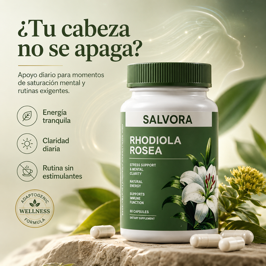 RHODIOLA ROSEA | Apoya tus dias más exigentes.