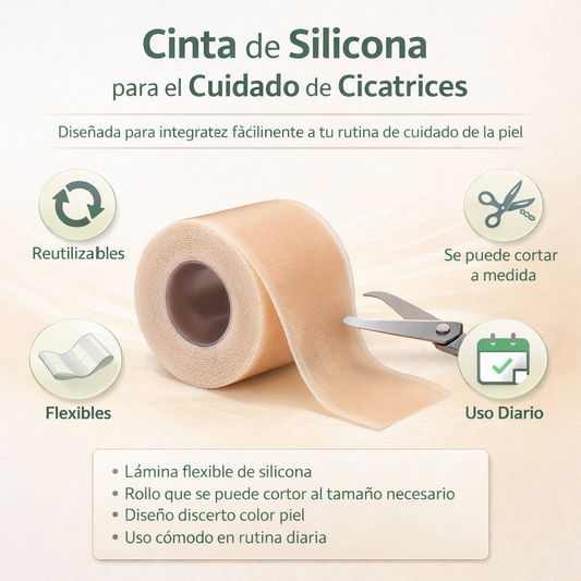 Cinta Para Cicatrices De Silicona Scarless™ | 1.5mt