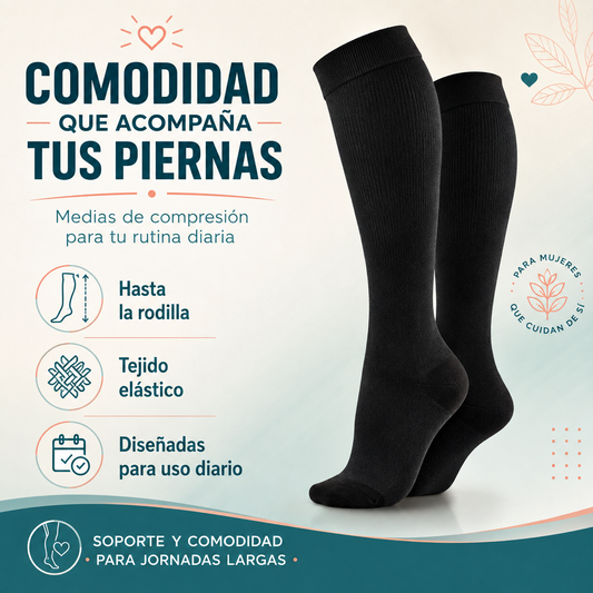 Medias de compresión Alivid™ | La circulación en tus piernas mejor que nunca
