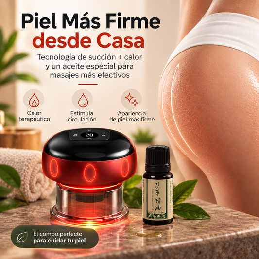 Masajeador Exe Pro™ | con ventosa y pantalla LED + aceite masajeador gratis