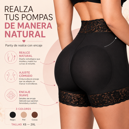 Panty Levanta Cola SimoneWear™ | Con encaje para mayor estilo