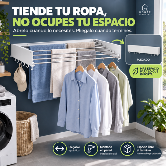 TENDEDERO PLEGABLE 60CM | 60 lbs de peso