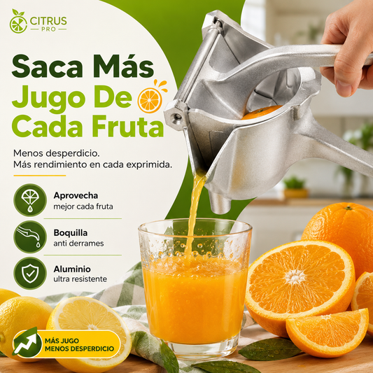 EXPRIMIDOR DE FRUTAS MANUAL | Aluminio de alta resistencia