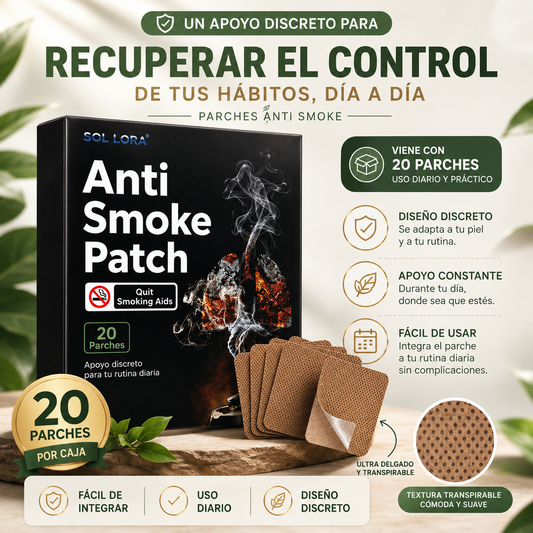 PARCHES PARA DEJAR DE FUMAR X 20 | SOL LORA™