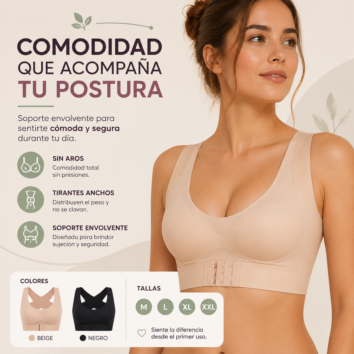 SUJETADOR Y CORRECTOR ECO™