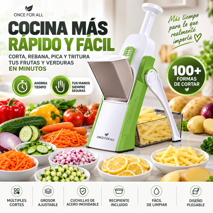 MANDOLINA DE 30 CORTES | ONCE FOR ALL™