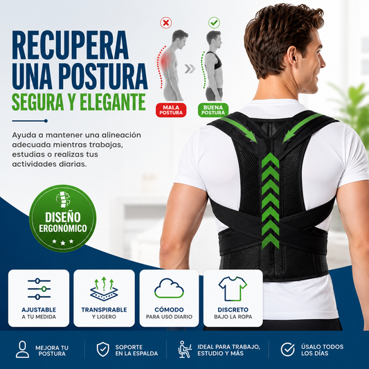 Corrector de postura Soporte Ajustable | Lifesec™