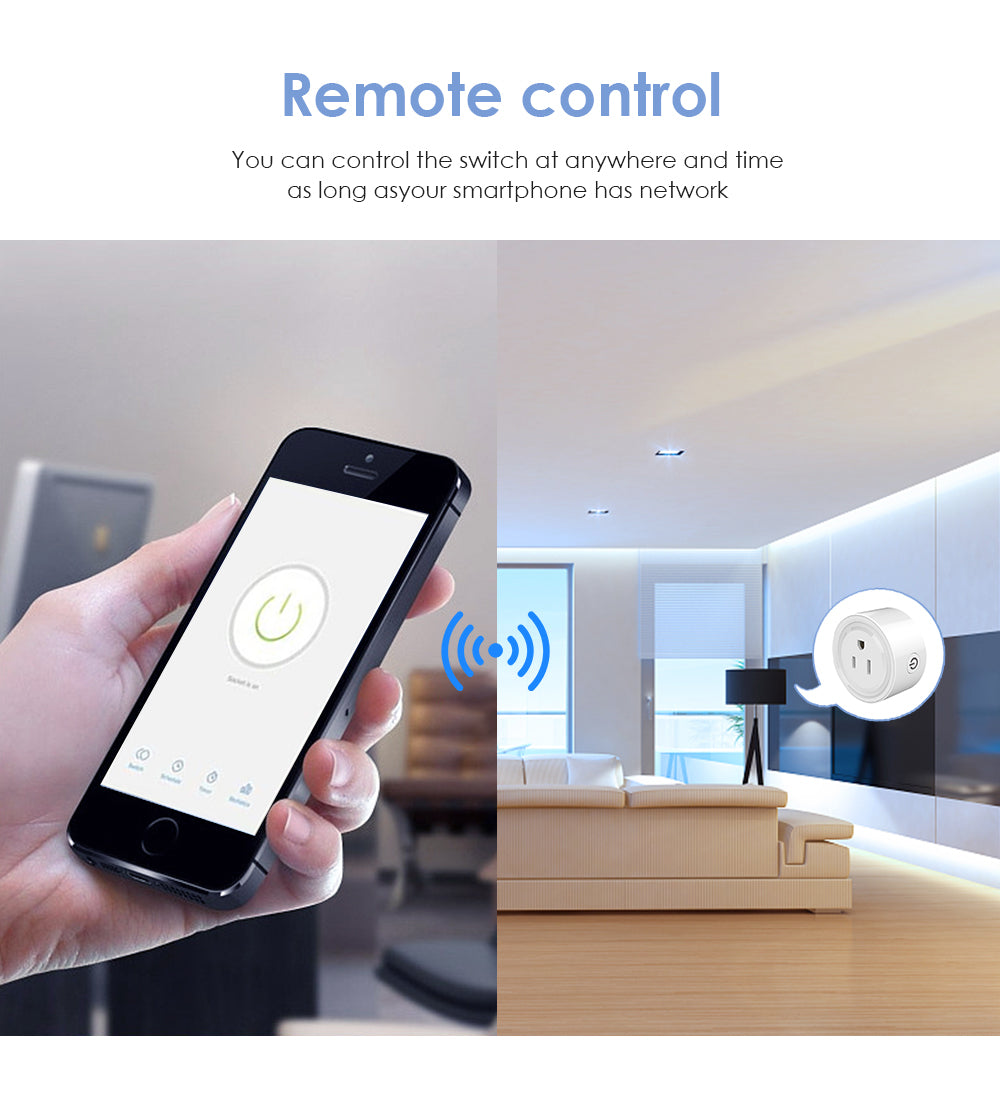 Enchufe inteligente ConnectHome® Para que ahorres dinero