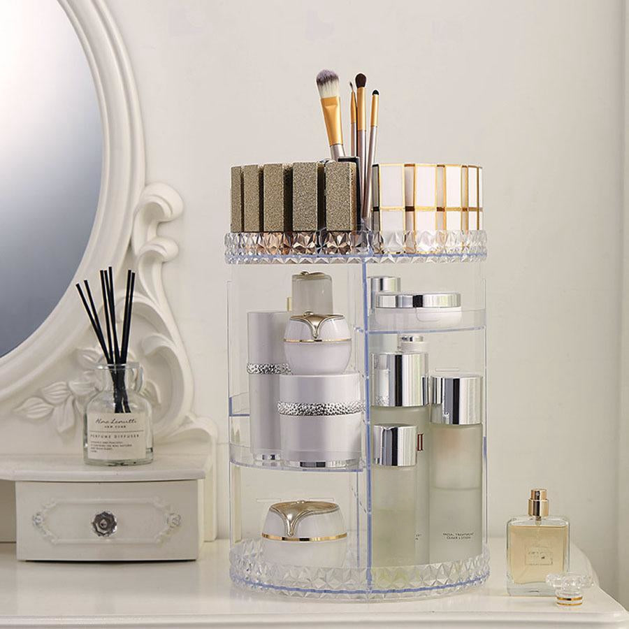 Organizador de maquillaje 360°