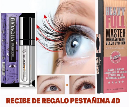 COMBO SERUM PARA PESTAÑAS + PESTAÑINA 4D