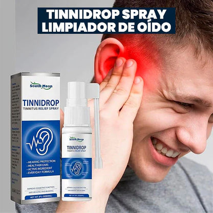 TINNIDROP™ SPRAY LIMPIADOR DE OIDO X2 UND