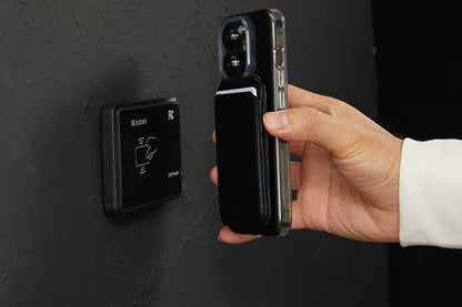 Billetera de cuero magsafe para IPHONE