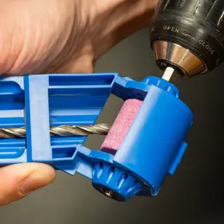 Afilador de brocas portátil:  deje sus brocas como nuevas en segundos