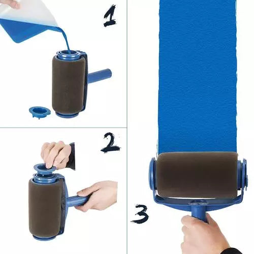 KIT DE PINTURA RODILLO RELLENABLE 6 PZS PAINTROLLER®