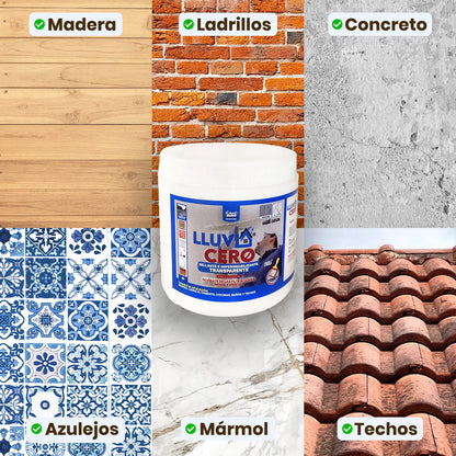Agua cero® sellador invisible 500 y 1000 ml