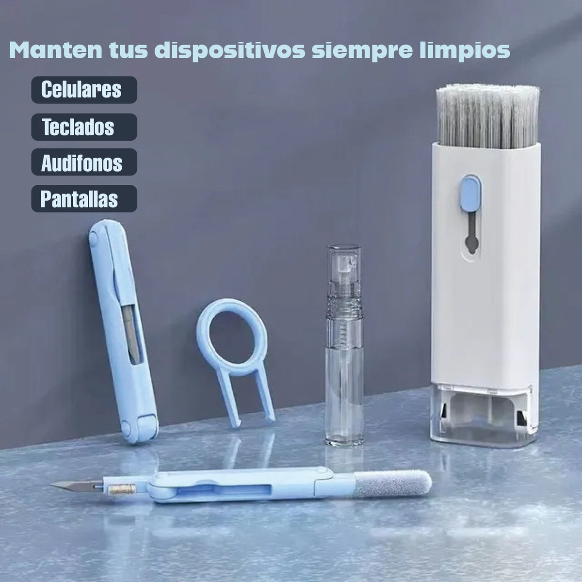 Kit de limpieza electronica 7 en 1
