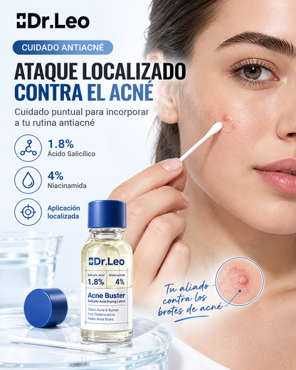 DR LEO™ | Suero especializado nocturno para el acné