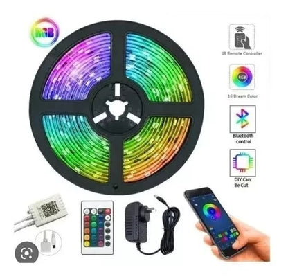 LUCES LED 10 METROS BLUETOOTH + CONTROL